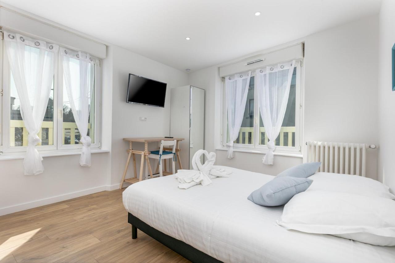 La Recouvrance : Chambre Spacieuse Avec Sdb Privative, Cuisine Et Salon Partages, Terrasse, Proche Facs Et Centre Brest Zewnętrze zdjęcie